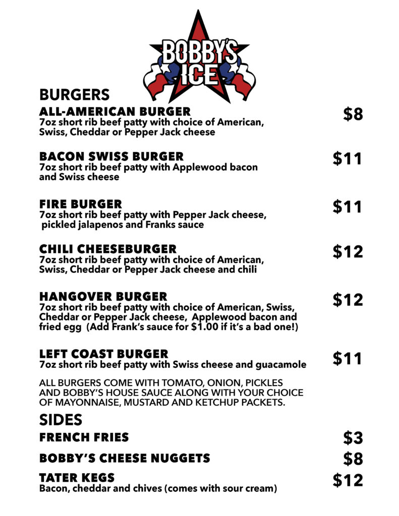 bobbys food menu 12 4 25 side